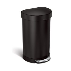 Simplehuman Prullenbak Liner Pocket Half Rond 45 liter - Zwart