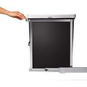 Simplehuman Pull Out Inbouwafvalemmer 30 Liter Zwart 1