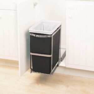 Simplehuman Pull Out Inbouwafvalemmer 30 Liter Zwart