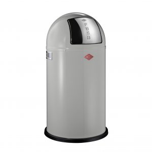 Wesco Pushboy afvalemmer 50 liter grijs