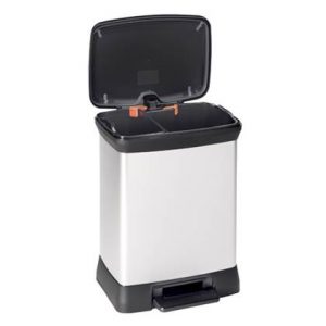 Curver Duo Decobin Pedaalemmer 28 Liter (10+18 Liter)