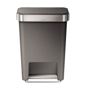 Simplehuman Rectangular Liner Pocket Pedaalemmer 45 Liter