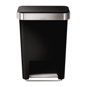 Simplehuman Rectangular Liner Pocket Pedaalemmer 45 Liter