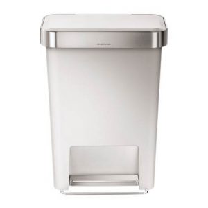 Simplehuman Rectangular Liner Pocket Pedaalemmer 45 Liter