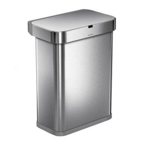 Simplehuman Sensor Voice Control Afvalemmer 58 Liter