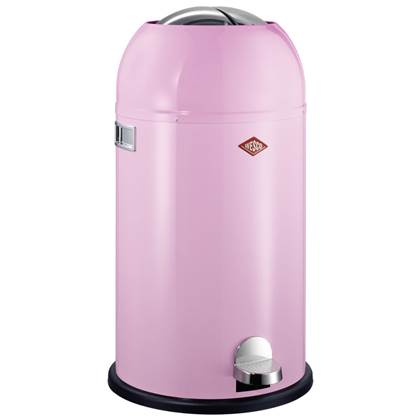 reparatie Verzorgen Vreemdeling Wesco Kickmaster Pedaalemmer 33 Liter Roze | Afvalbakkenwinkel