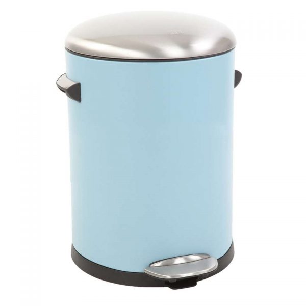 EKO pedaalemmer Belle DeLuxe - lichtblauw - 5l - Leen Bakker