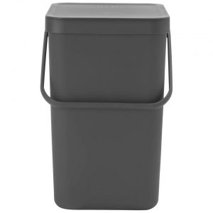 Brabantia Sort & Go afvalemmer 25 liter - Grey