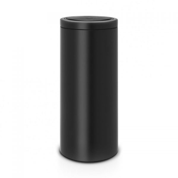 Brabantia Touch Bin Flat Top 30 l - Matt Black
