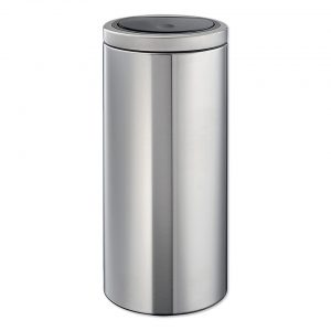 Brabantia Touch Bin Flat Top 30 l - Matt Steel