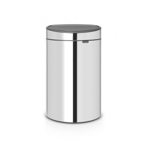 Brabantia Touch Bin Recycle prullenbak - 23/10 L - Brilliant Steel