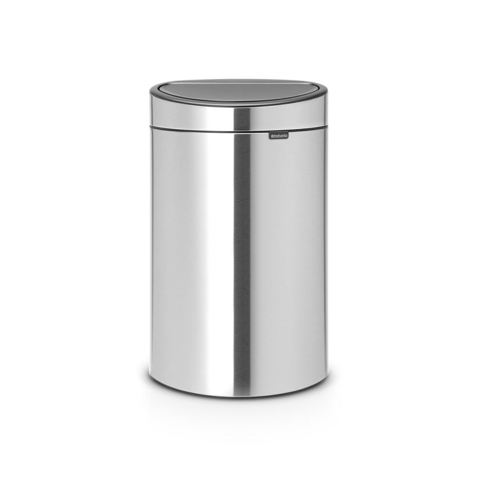 Peregrination plotseling royalty Brabantia Touch Bin Recycle prullenbak - 23/10 L - Matt Steel