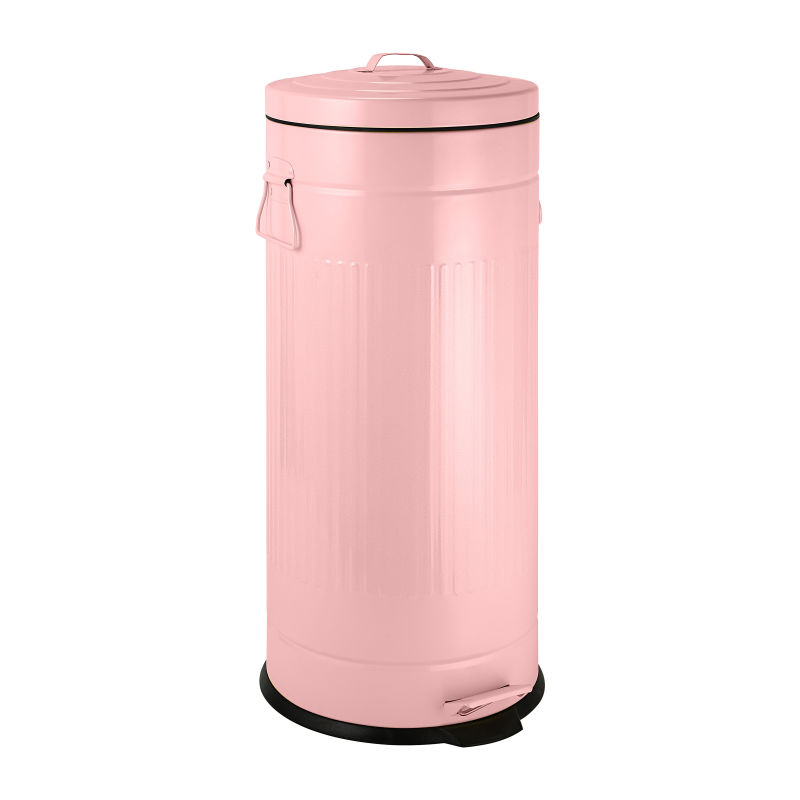 Flash Stap Onderhoudbaar Pedaalemmer retro look - roze - 30 liter Xenos | Bekijk nu