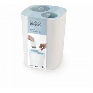 Badkamer Split Afvalemmer 8 liter - Joseph Joseph