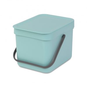 Brabantia Sort & Go prullenbak - 6 L - mint