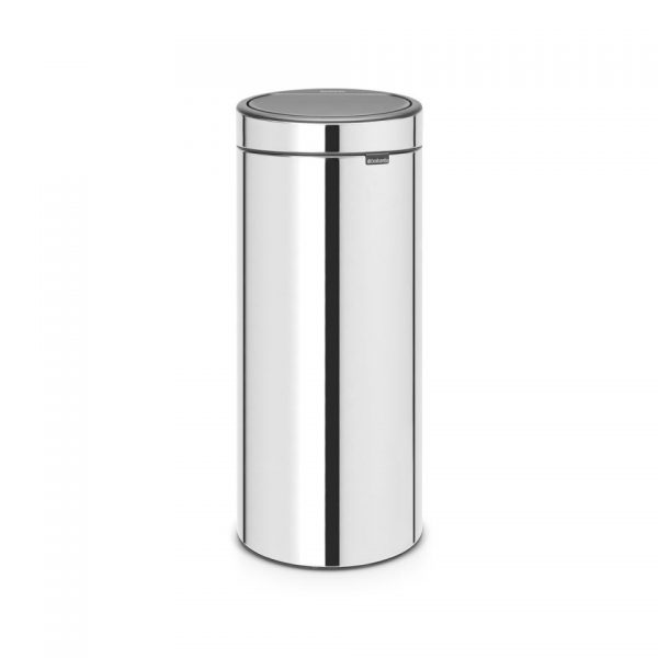Brabantia Touch Bin 30 l - Brilliant Steel
