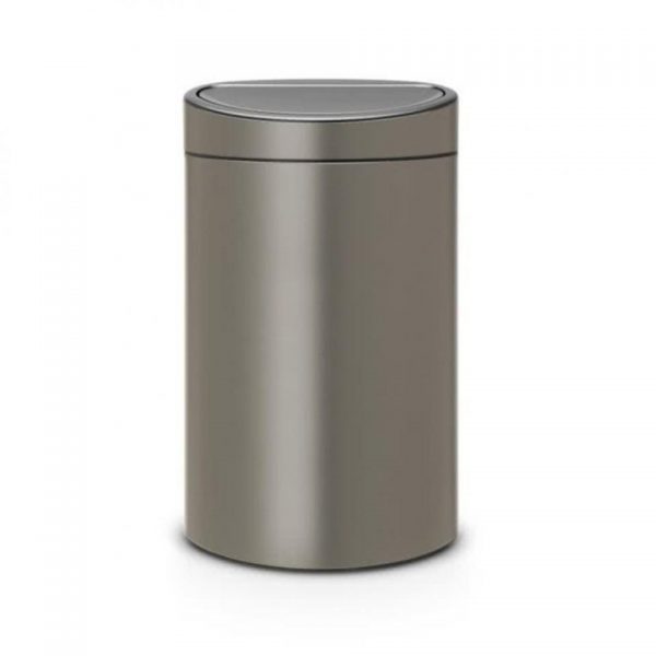 Brabantia Touch Bin Recycle prullenbak - 10 + 23 l - Platinum