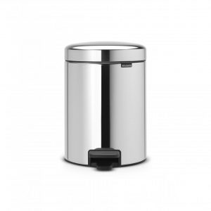 Brabantia newIcon pedaalemmer 5 l - Brilliant Steel