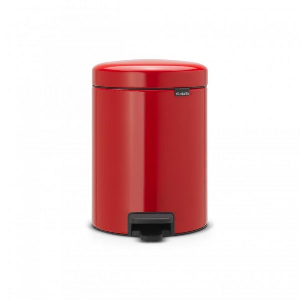 Brabantia newIcon pedaalemmer 5 l - Passion Red