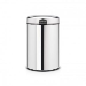 Brabantia newIcon wandafvalemmer - 3 l - Brilliant Steel