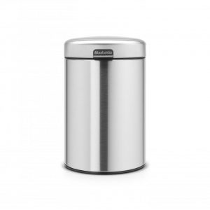 Brabantia newIcon wandafvalemmer - 3 l - Matt Steel