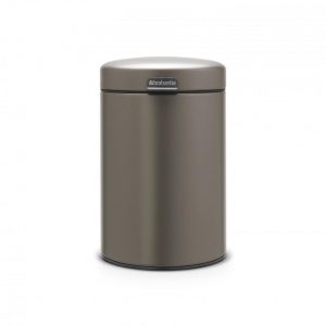 Brabantia newIcon wandafvalemmer - 3 l - Platinum