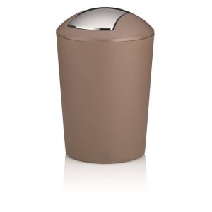 Marta Afvalemmer Swing - 5 liter - Taupe - Kela