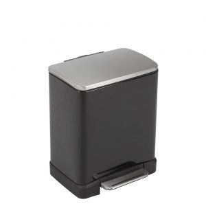 EKO E-Cube pedaalemmer - 20 l - zwart