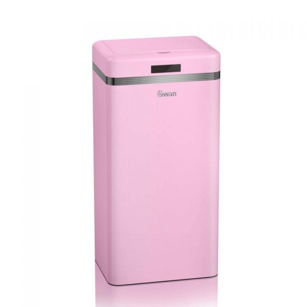 Swan Sensor Prullenbak 45 L Roze