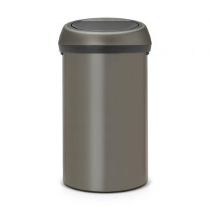 Touch Bin Afvalemmer - 60 liter - Platinum
