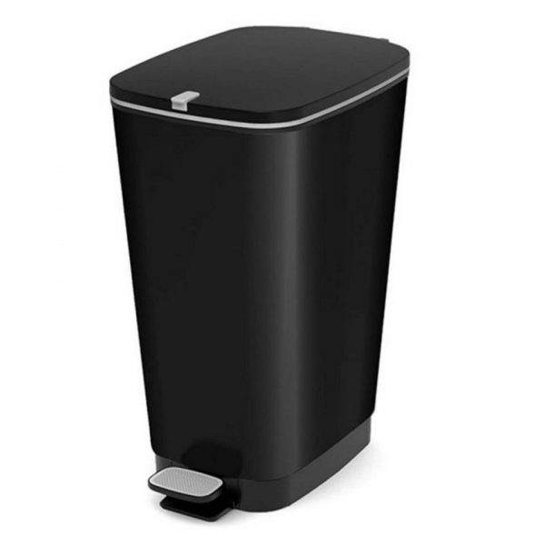 Kis Chic Bin pedaalemmer - maat L - 50 l - zwart