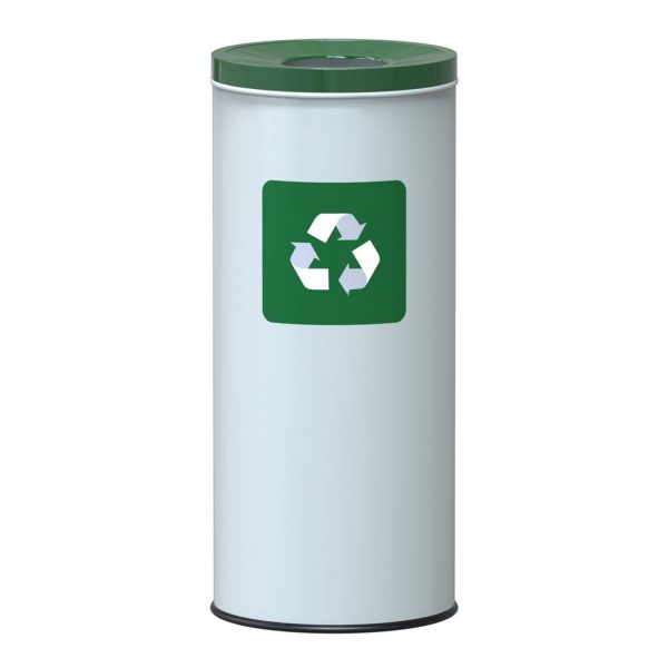 Alda Eco Nord White Prullenbak 45l - Groen