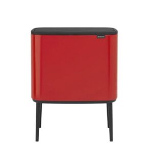 Brabantia Bo Touch Bin - 11 + 23 liter - Rood