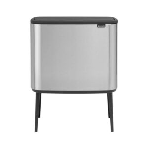 Brabantia Bo Touch Bin - 11 + 23 liter - Zilver