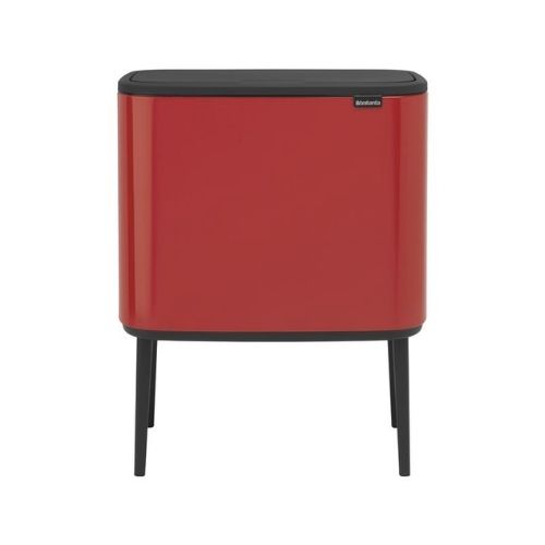 Tol Apt Profetie Brabantia Bo Touch Bin 3 x 11 liter Rood | Vergelijk Prijzen