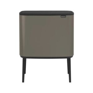 Brabantia Bo Touch Bin Hi - 11 + 23 liter - Platinum