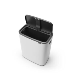 Brabantia Bo Touch bin - 60 liter - Wit