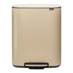 Beige - Brabantia Bo pedaalemmer – 60 liter