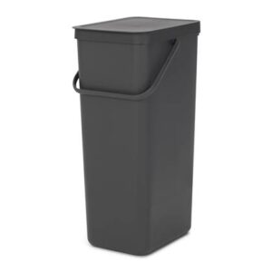 Brabantia Sort & Go Afvalemmer 40 Liter - Grey