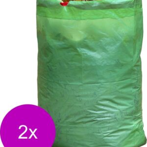 Nature Tuinafvalzak - Containers - 2 x 45x45x70 cm Groen 3 stuks