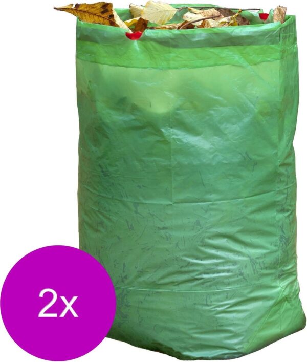 Nature Tuinafvalzak - Containers - 2 x 45x45x70 cm Groen 3 stuks