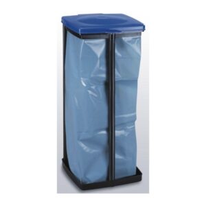 Quadra Vuilniszakhouder 60 Liter Blauw
