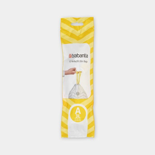 Brabantia PerfectFit Vuilniszakken - 3 l - Code A - rol van 10 stuks