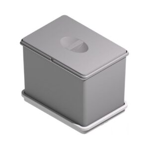 ComfortHome inbouw afvalbak - 14 Liter - Grijs