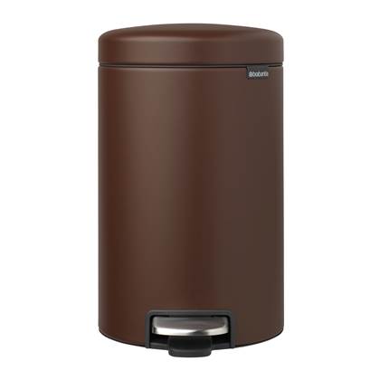 Brabantia NewIcon Pedaalemmer 12 Liter - Mineral Cosy Brown