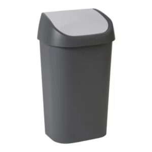Curver Vuilnisbak Mistral Swing 50 Liter Lichtgrijs