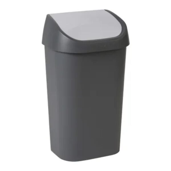 Curver Vuilnisbak Mistral Swing 50 Liter Lichtgrijs