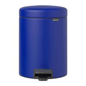 Brabantia NewIcon Pedaalemmer 5 Liter- Mineral Powerful Blue