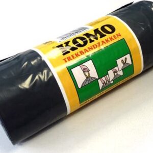 KOMO afvalzakken met trekband 30 stuks 60 x 80 cm