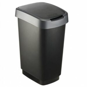 Rotho Twist afvalbak 25 liter - Antraciet